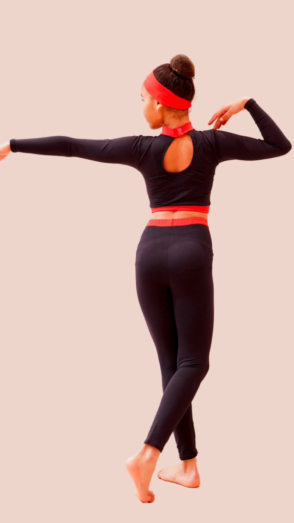 Long Sleeve Crop Top - Image 3