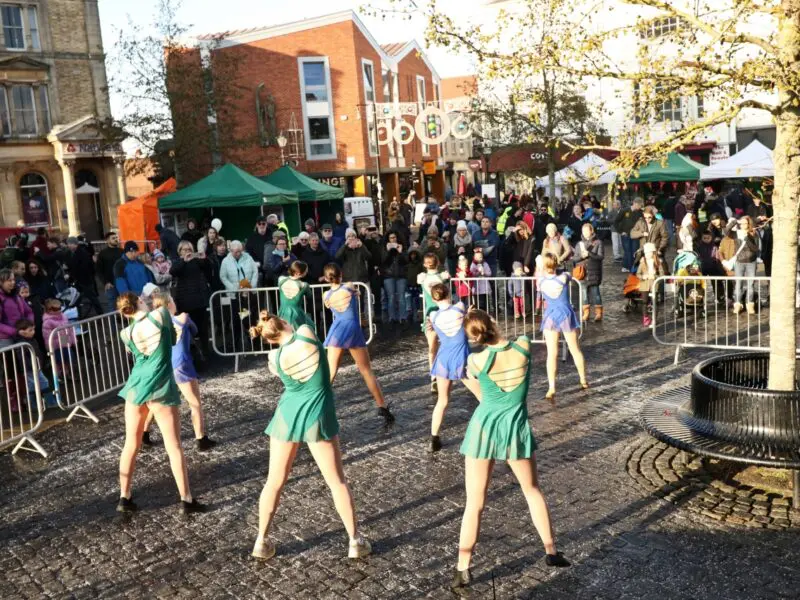 group performance at abingdon christmas show