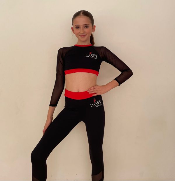 NEW Red waistband leggings - Image 3