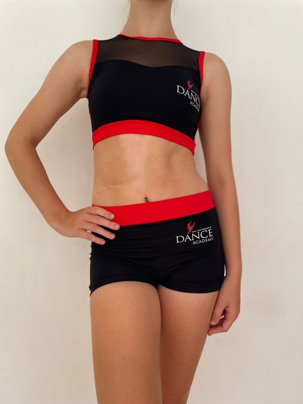 NEW Red waistband shorts