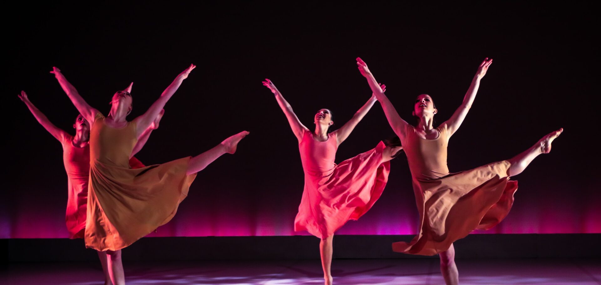 group of jazz and ballet dancers