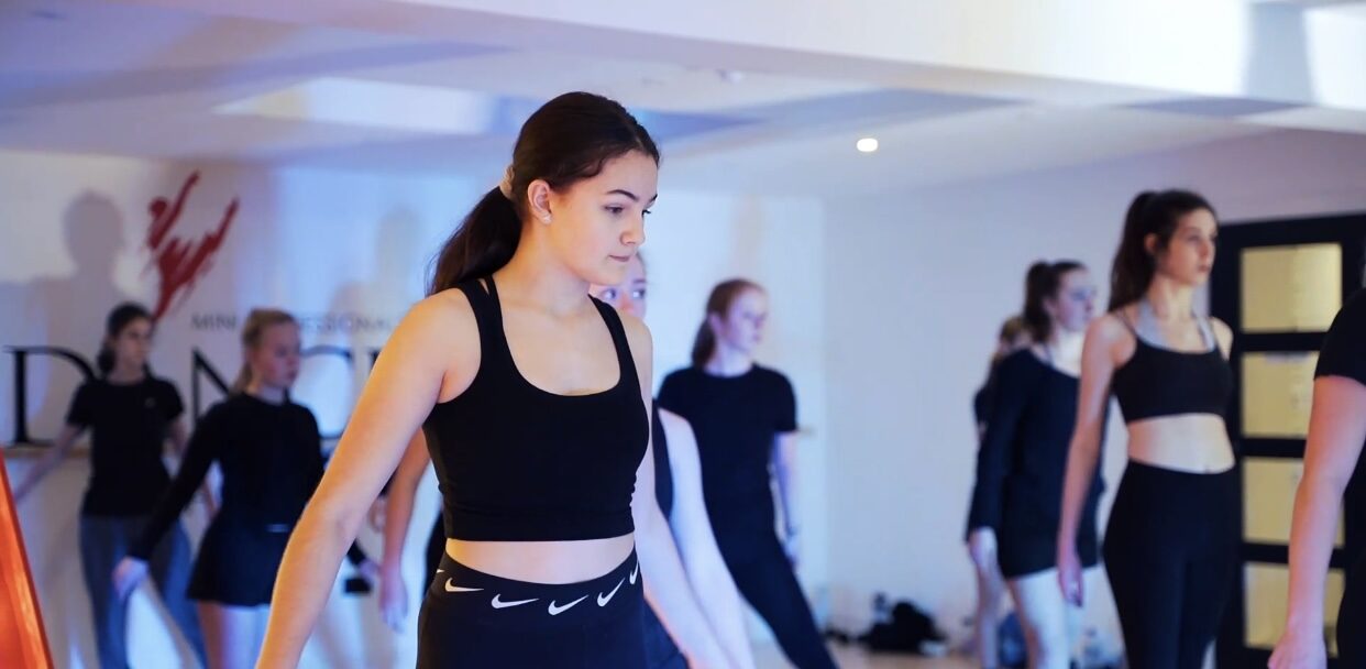 dancers in workshop